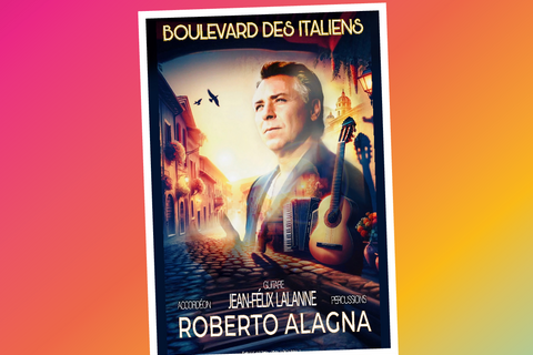 Affiche du concert de roberto alagna