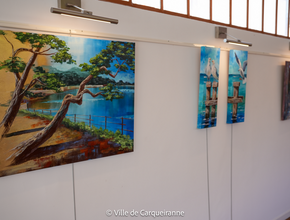 Photo des tableaux de l'exposition de Nathalie Armand - Agrandir l'image, .PNG 1,0 Mo (fenêtre modale)