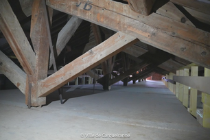Photo de l'église durant les travaux - Agrandir l'image, .PNG 987 Ko (fenêtre modale)