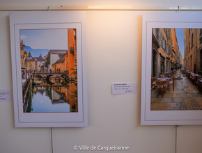 Photo de l'exposition sur le thème ambiance urbaine proposée par l'association photo club carqueirannais - Agrandir l'image, .PNG 1,1 Mo (fenêtre modale)