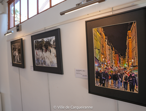 Photo de l'exposition sur le thème ambiance urbaine proposée par l'association photo club carqueirannais - Agrandir l'image, .PNG 1,2 Mo (fenêtre modale)