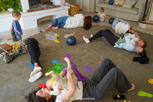 Atelier danse parents enfants pour les 1-3 ans organisé par la fabrique d'instants partagés - Agrandir l'image, .PNG 1 Mo (fenêtre modale)